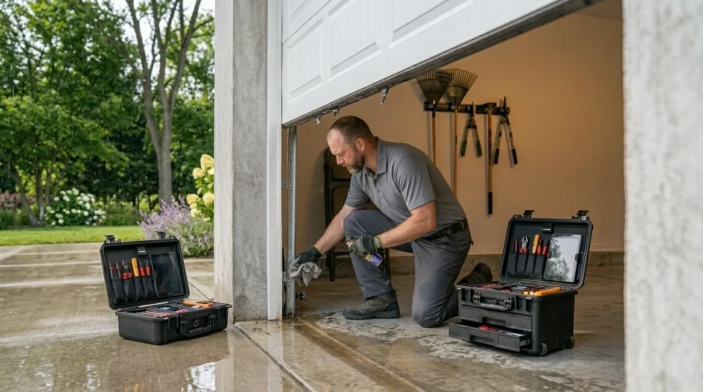 Garage door work by Fontana Garage Door Pros in Fontana, CA